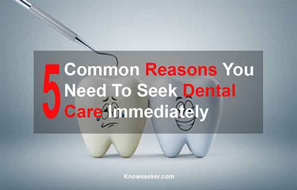 Medical reasons to seek dental care