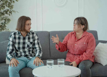 Couple communicating better with each other