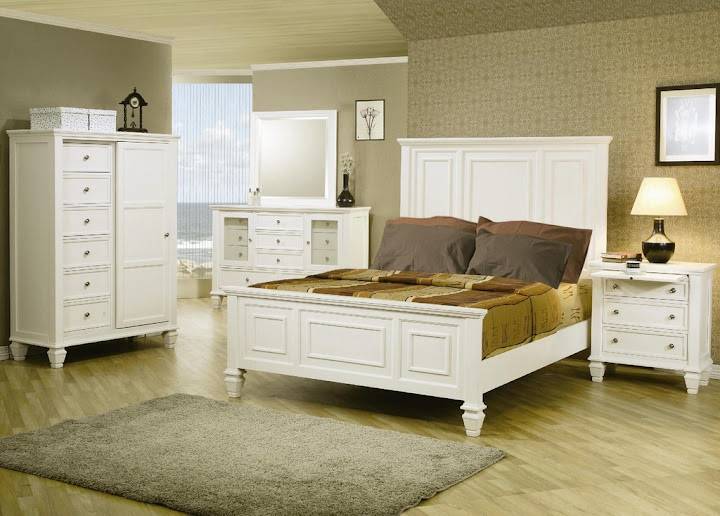 nightstand in bedroom