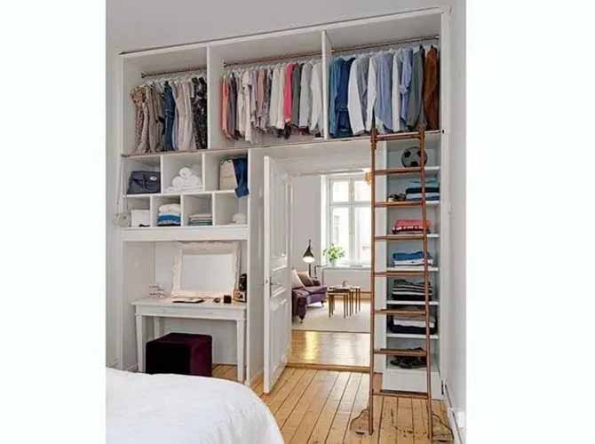 Creative ways to organize small spaces