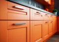 European kitchen cabinet