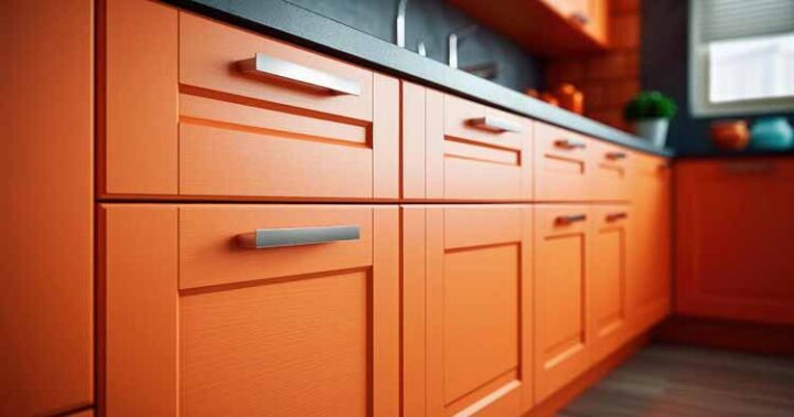 European kitchen cabinet