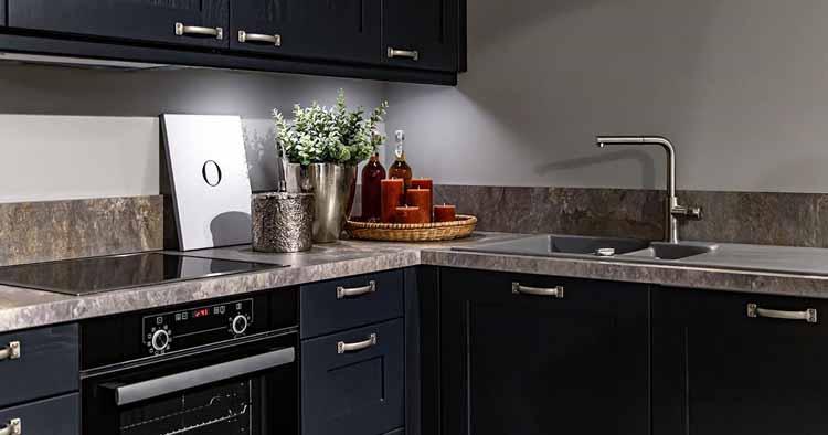 European kitchen cabinet