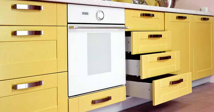 European kitchen cabinet