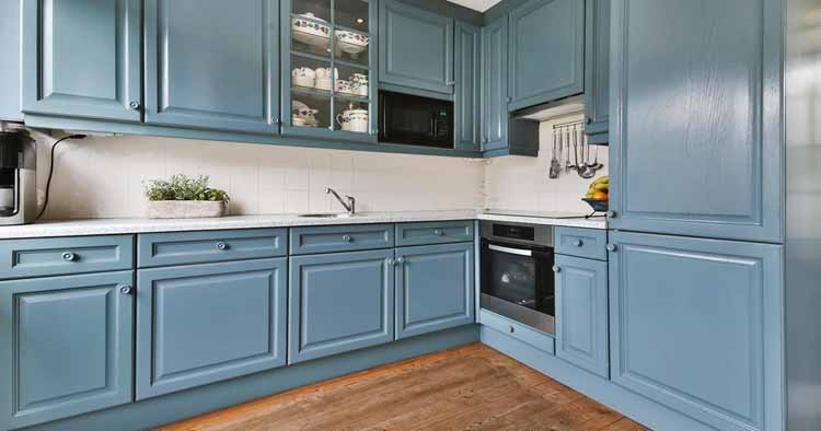 European kitchen cabinet