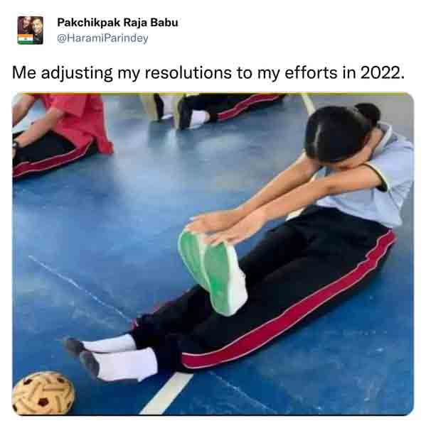 Funny new year resolutions