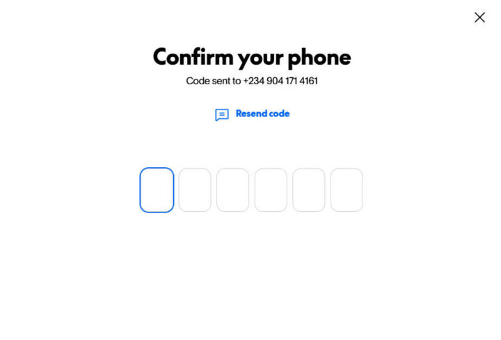 Personal PayPal account registration
