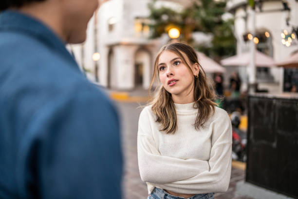 Communicate your decision to leave a toxic relationship