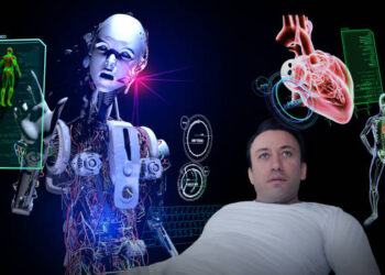 ai robot managing a patient