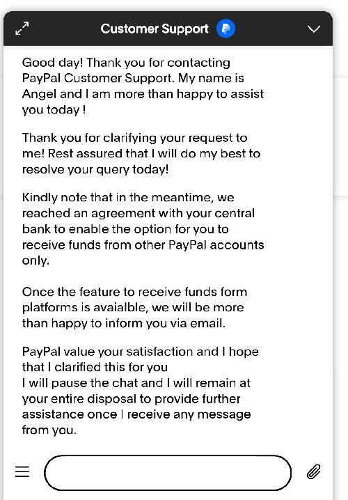 PayPal Support